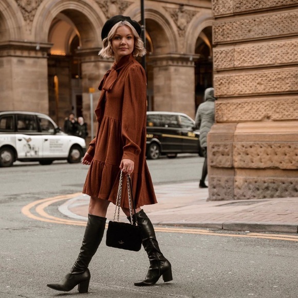 Sezane Dresses & Skirts - Sezane Selena Dress Noisette Mat Dress Size 10